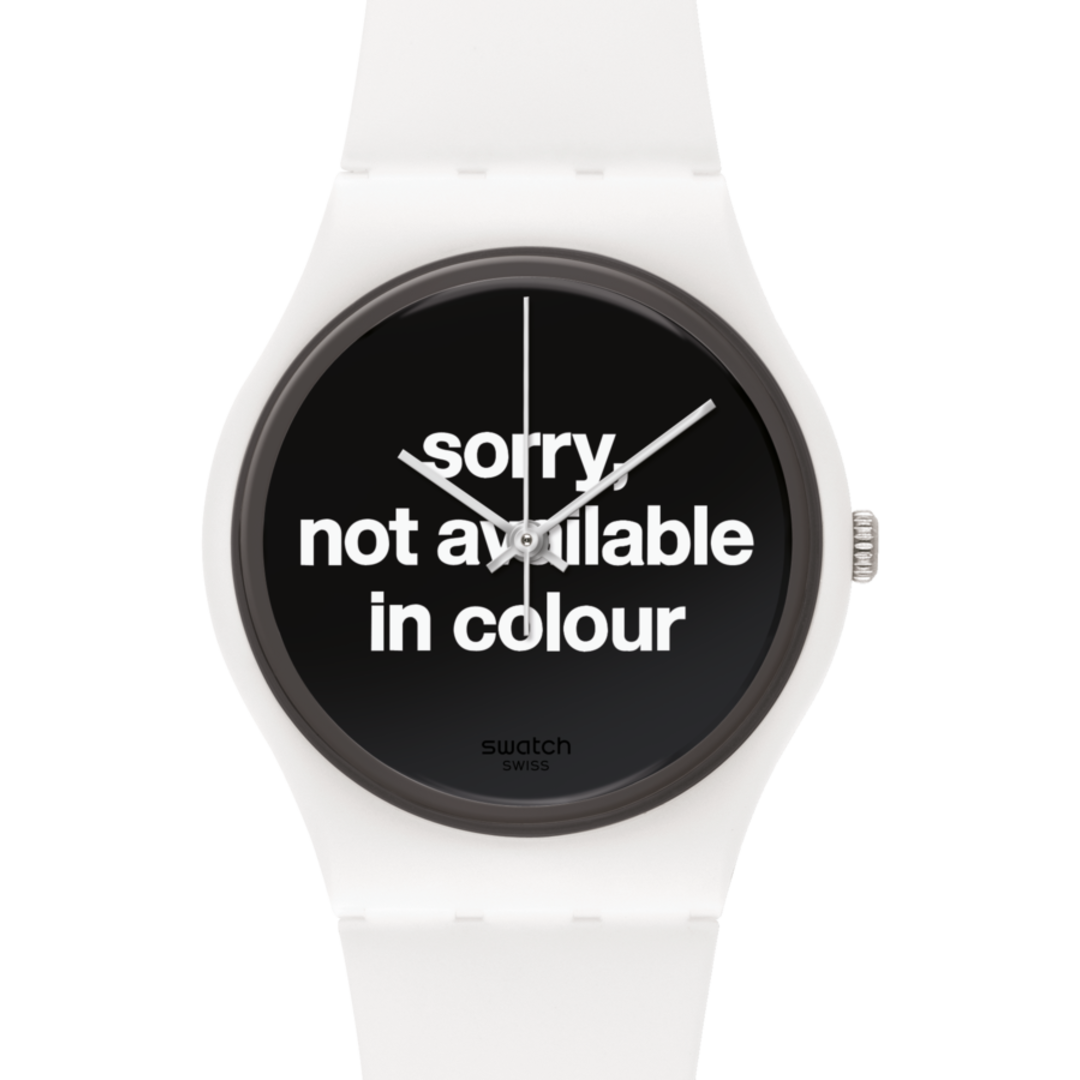 "NOT AVAILABLE IN COLOUR" Gallery Image #1