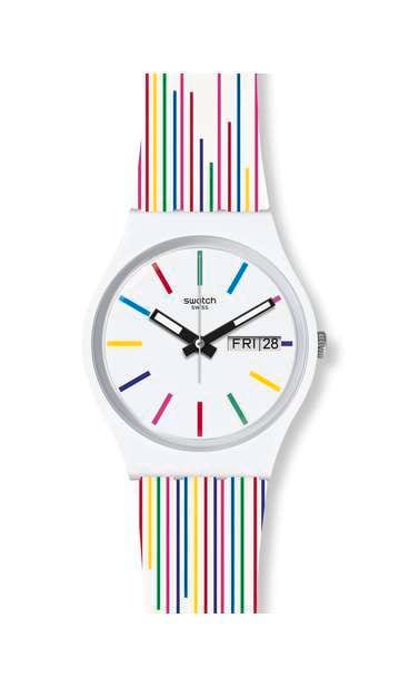 swatch women's digital watch