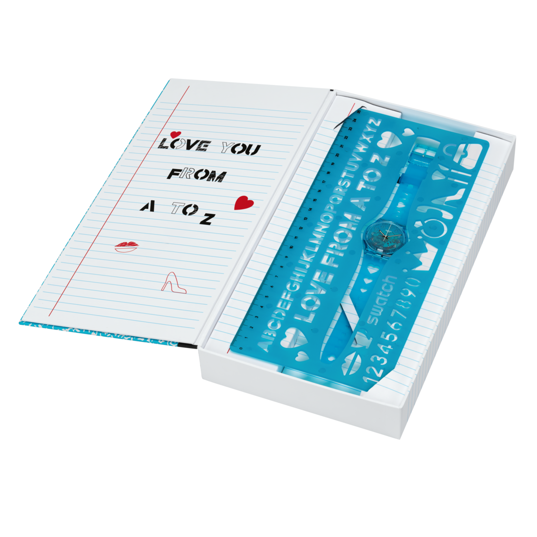 LOVE FROM A TO Z - GZ353 | Swatch® Official Online Store LOVE FROM A TO Z - GZ353 | Swatch® Official Online Store