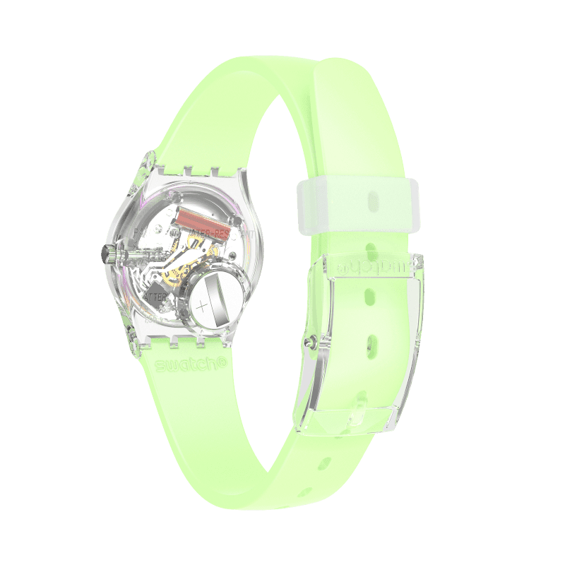 Swatch Confore Green Aluminum Pendant Necklace 