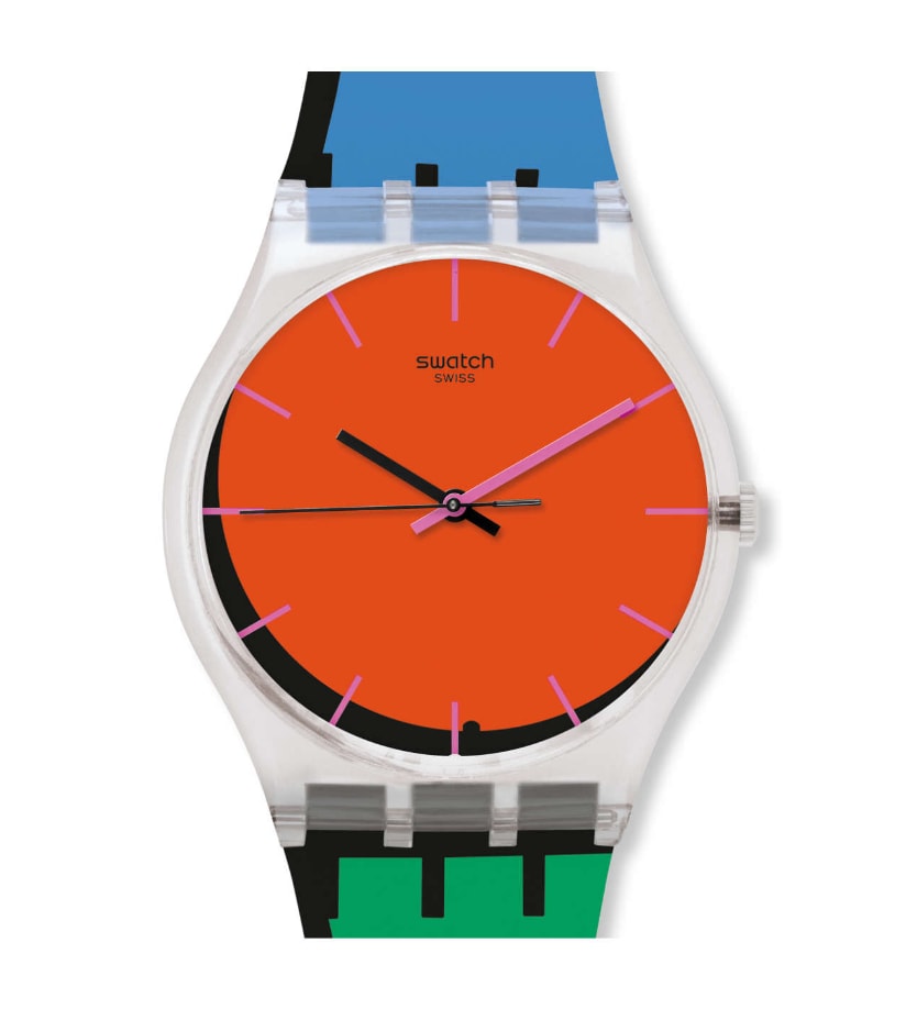 Big swatch 2025 wall clock