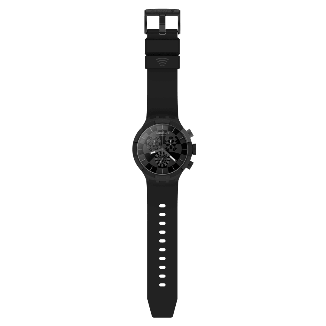 Swatch CHECKPOINT Black 時計 CHECKPOINT BLACK PAY! - SB02B103-6000 | Swatch® United States