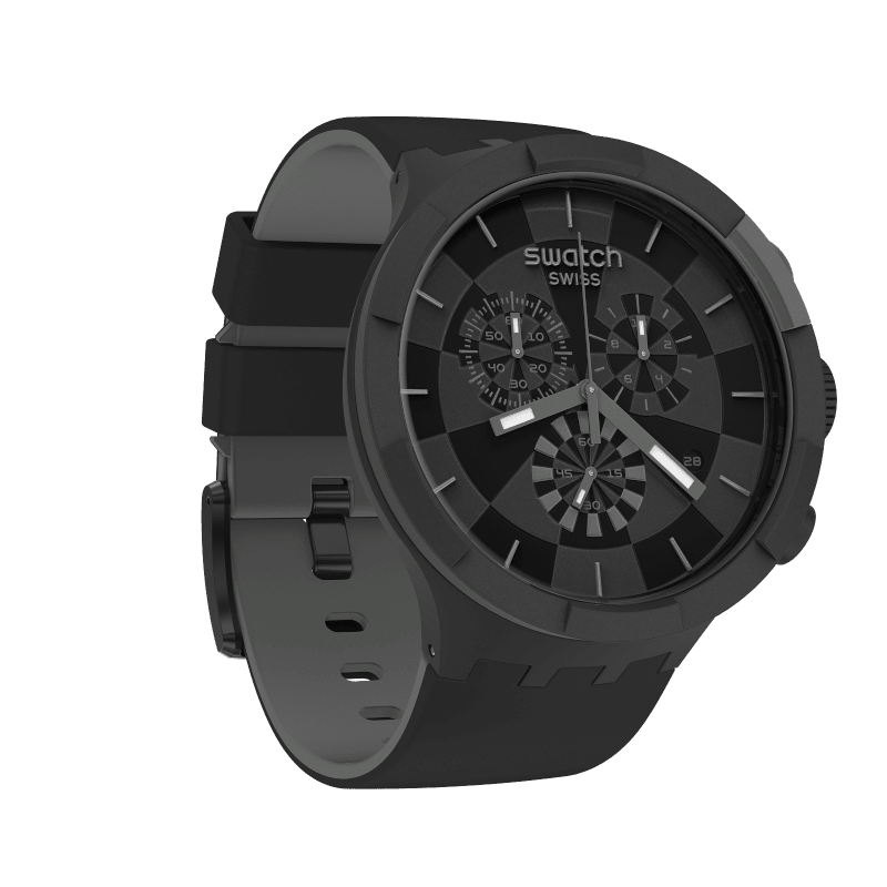 SB02B400 - CHECKPOINT BLACK - Swatch® United States