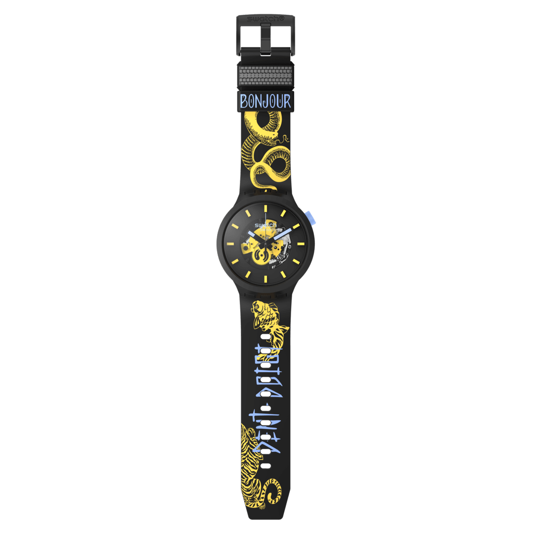 Swatch batman clearance watch