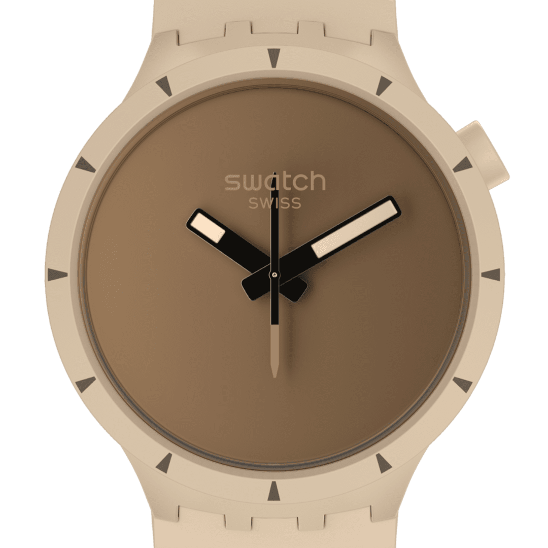 Swatch Bioceramic What If Beige Watch