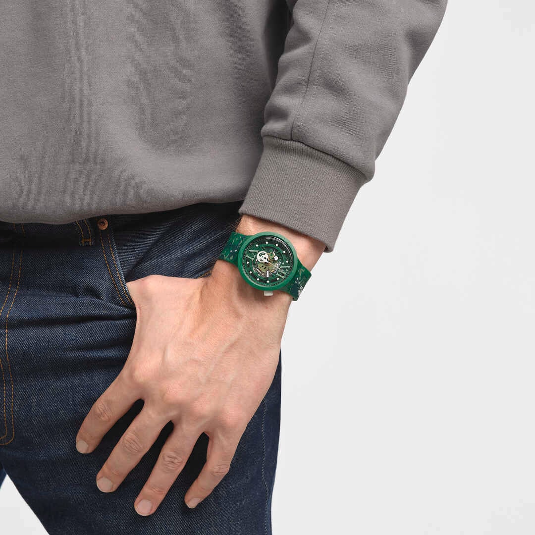 CAMOFLOWER GREEN - SB05G104 | Swatch® United States