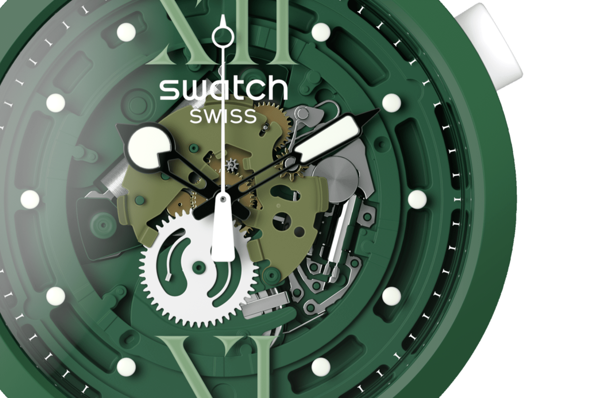 SB05G104 - CAMOFLOWER GREEN - Swatch® Official Store