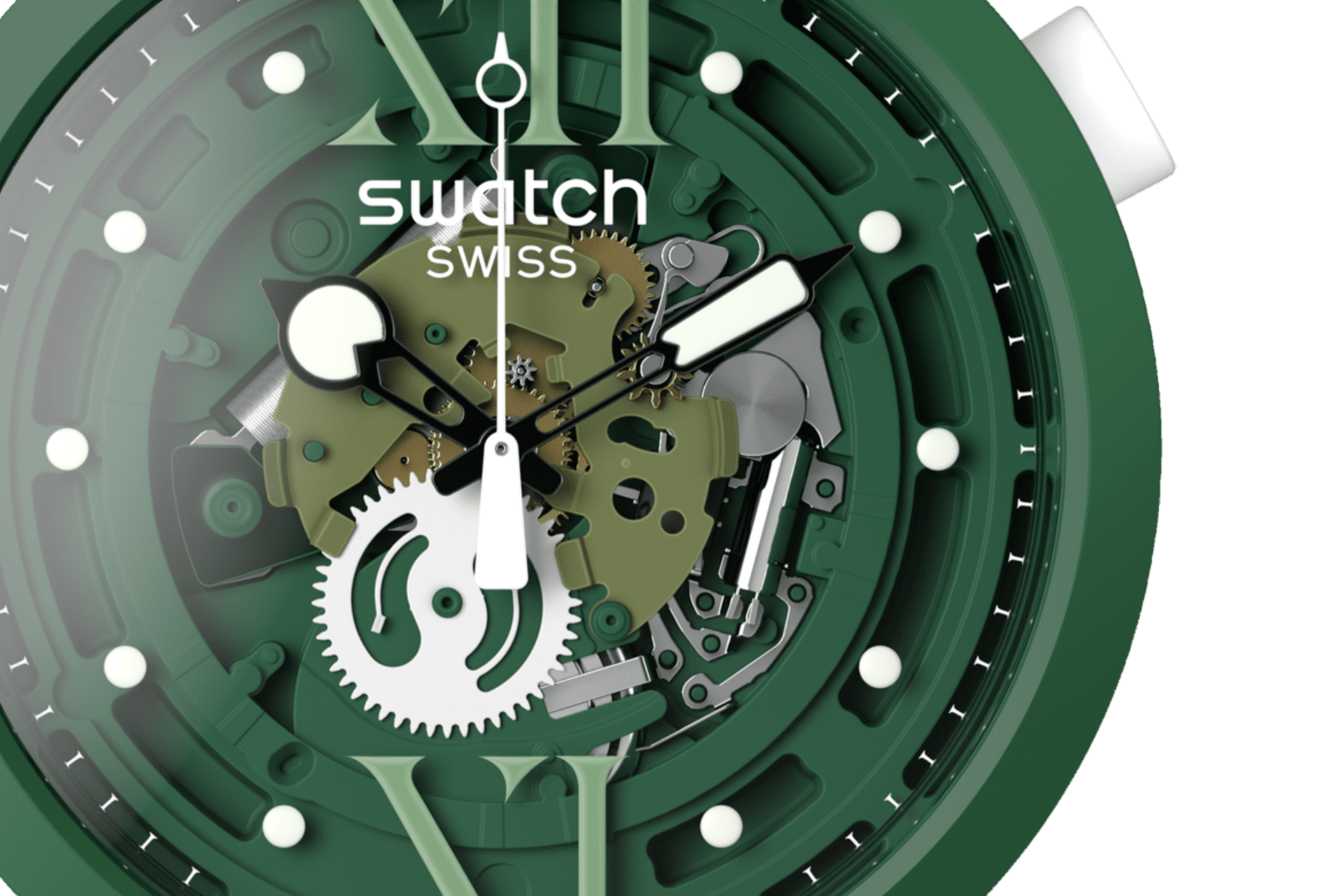 CAMOFLOWER GREEN - SB05G104 | Swatch® United States