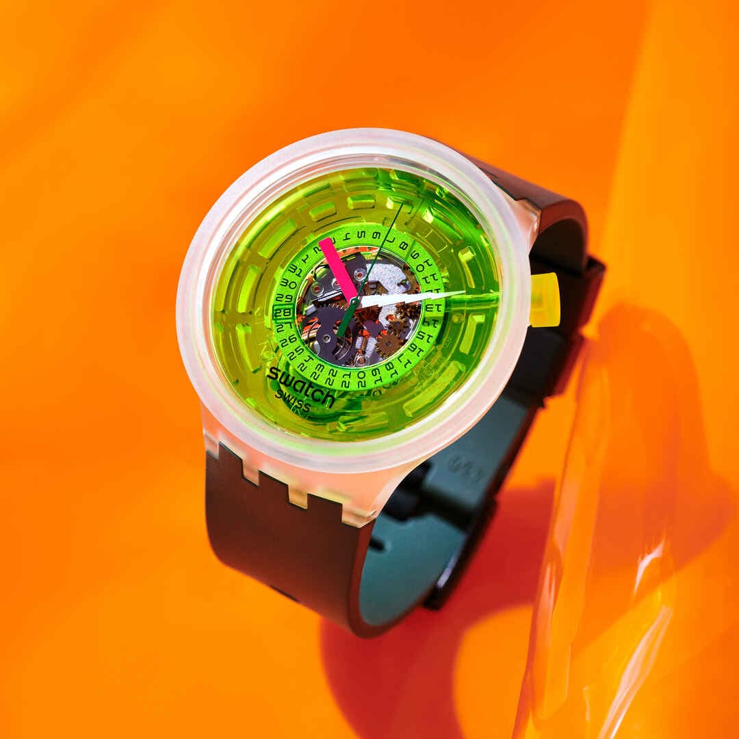 SB05K400 - SWATCH BLINDED BY NEON - Swatch® Canada