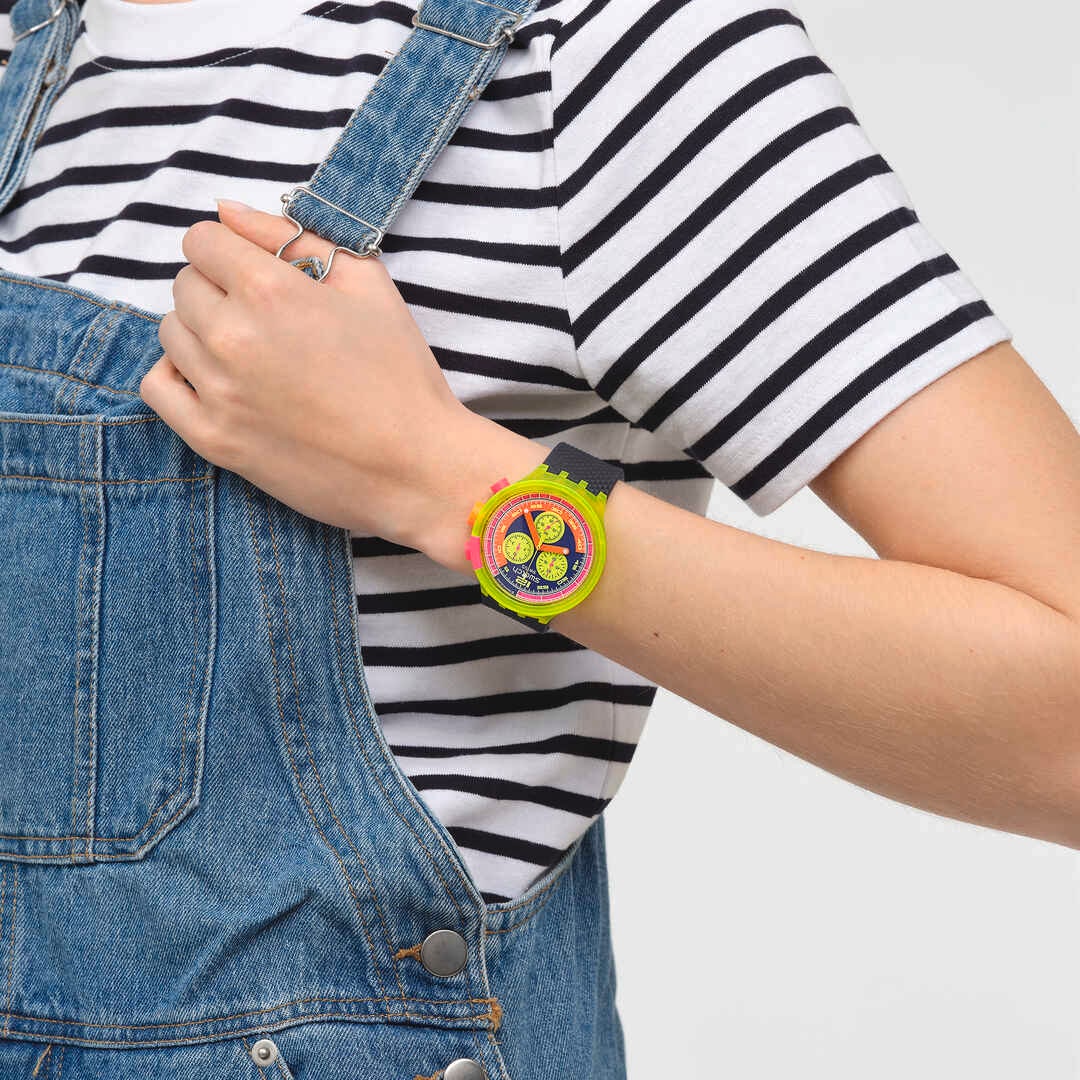 swatch NEON TO THE MAX 腕時計 SB06J100 SB06J100 - SWATCH NEON TO THE MAX - Swatch® United States