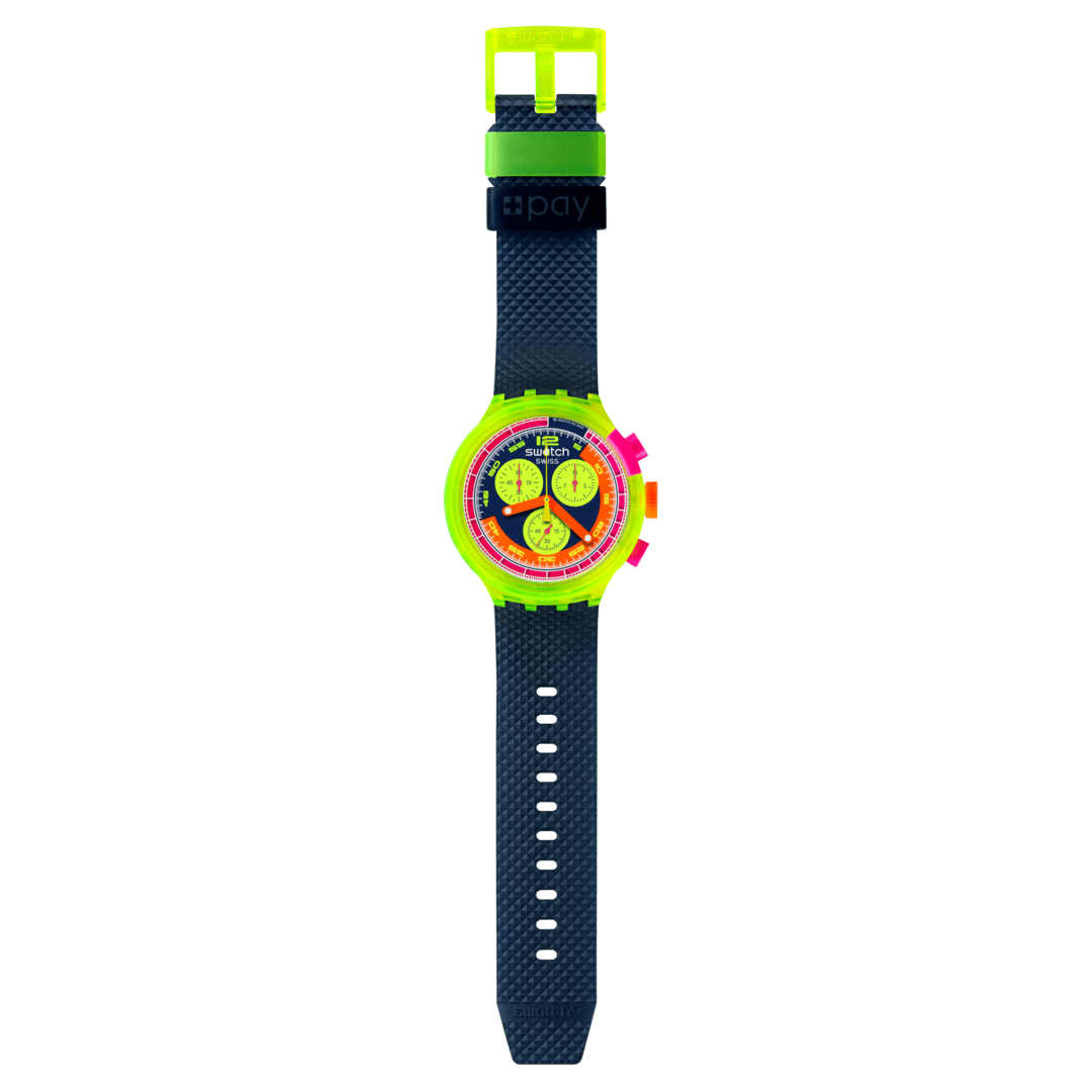SWATCH NEON TO THE MAX PAY! - SB06J101-6000 | Swatch® Official