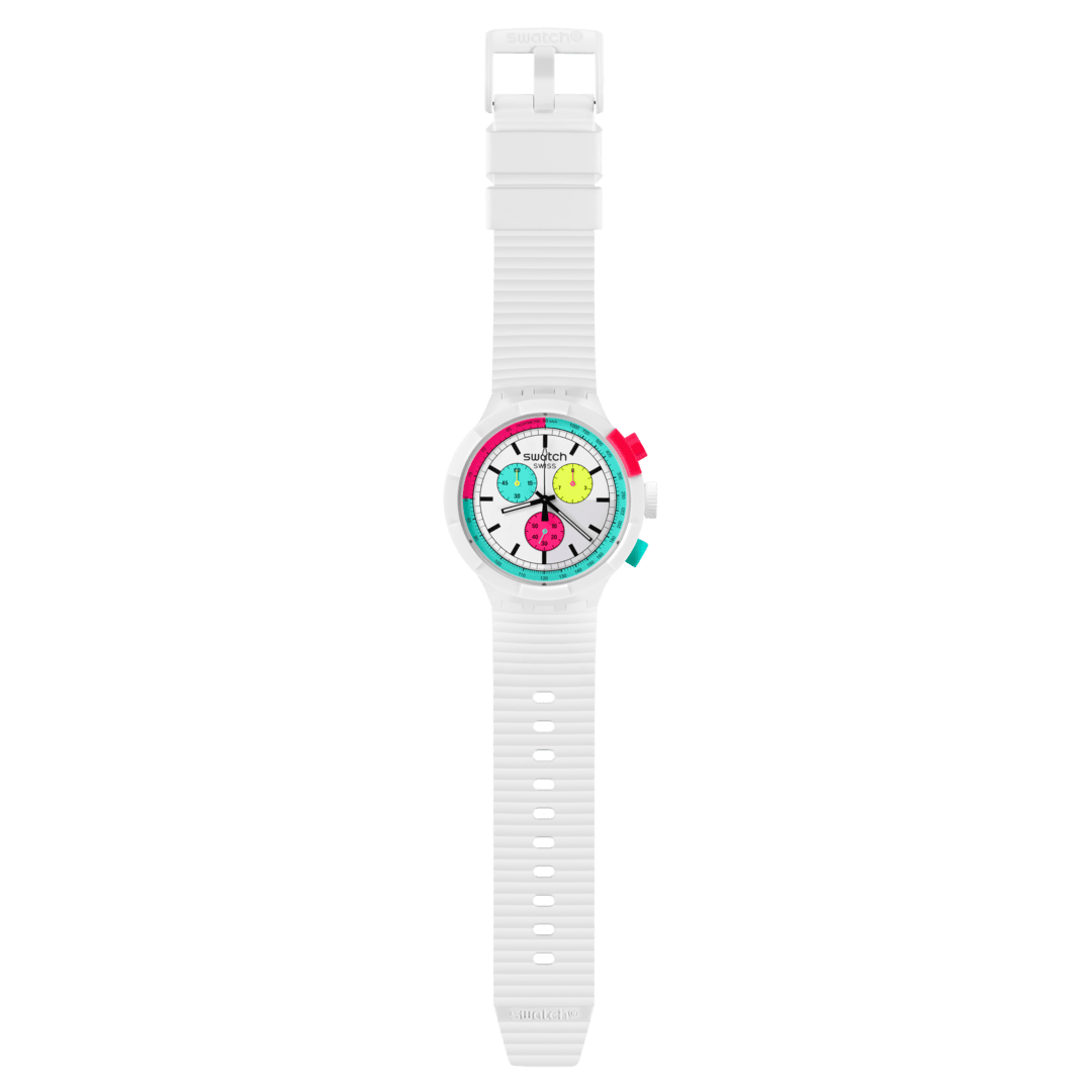 Reloj Swatch (SB06W100) Swatch the Purity of Neon - Atumano