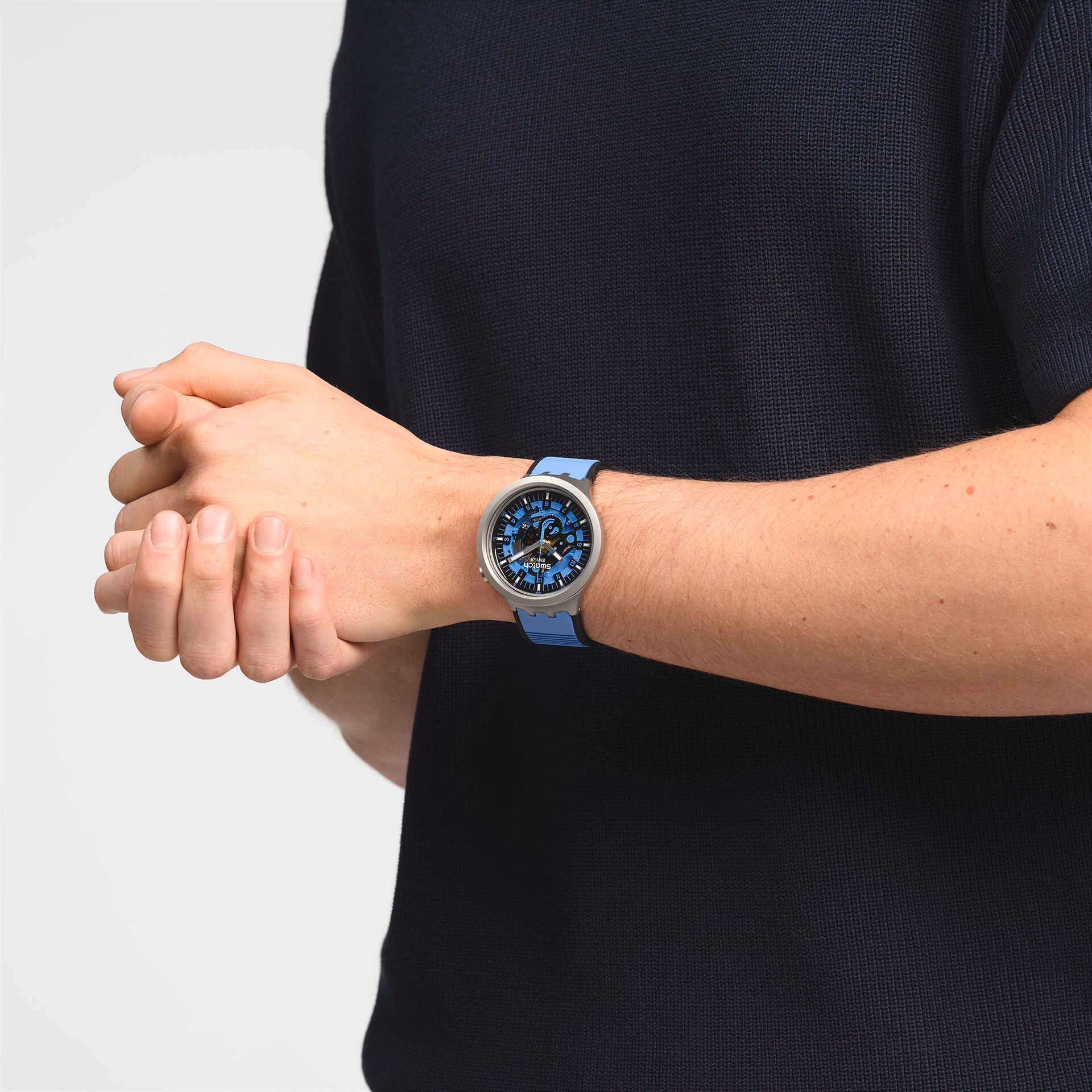 [スウォッチ] 腕時計 BLUE DAZE SB07S106 ブルー