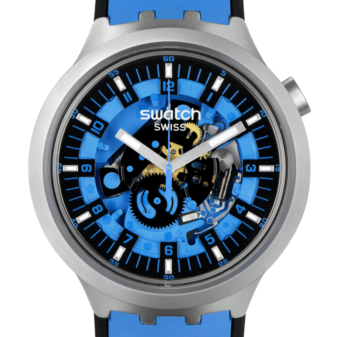 SB07S106 - AZURE BLUE DAZE - Swatch® Taiwan