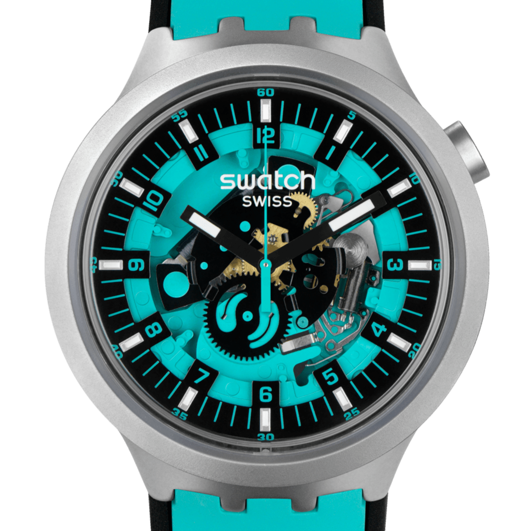 Swatch Big Bold Irony SB07S111 Mint Trim Watch