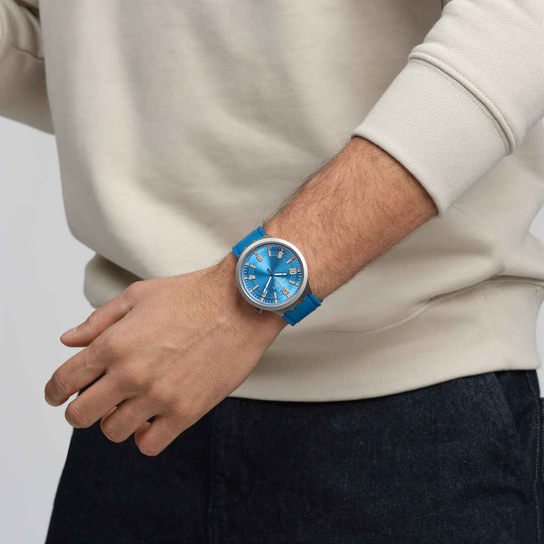 BLUE IN THE WORKS - SB07S115 | Swatch® Canada
