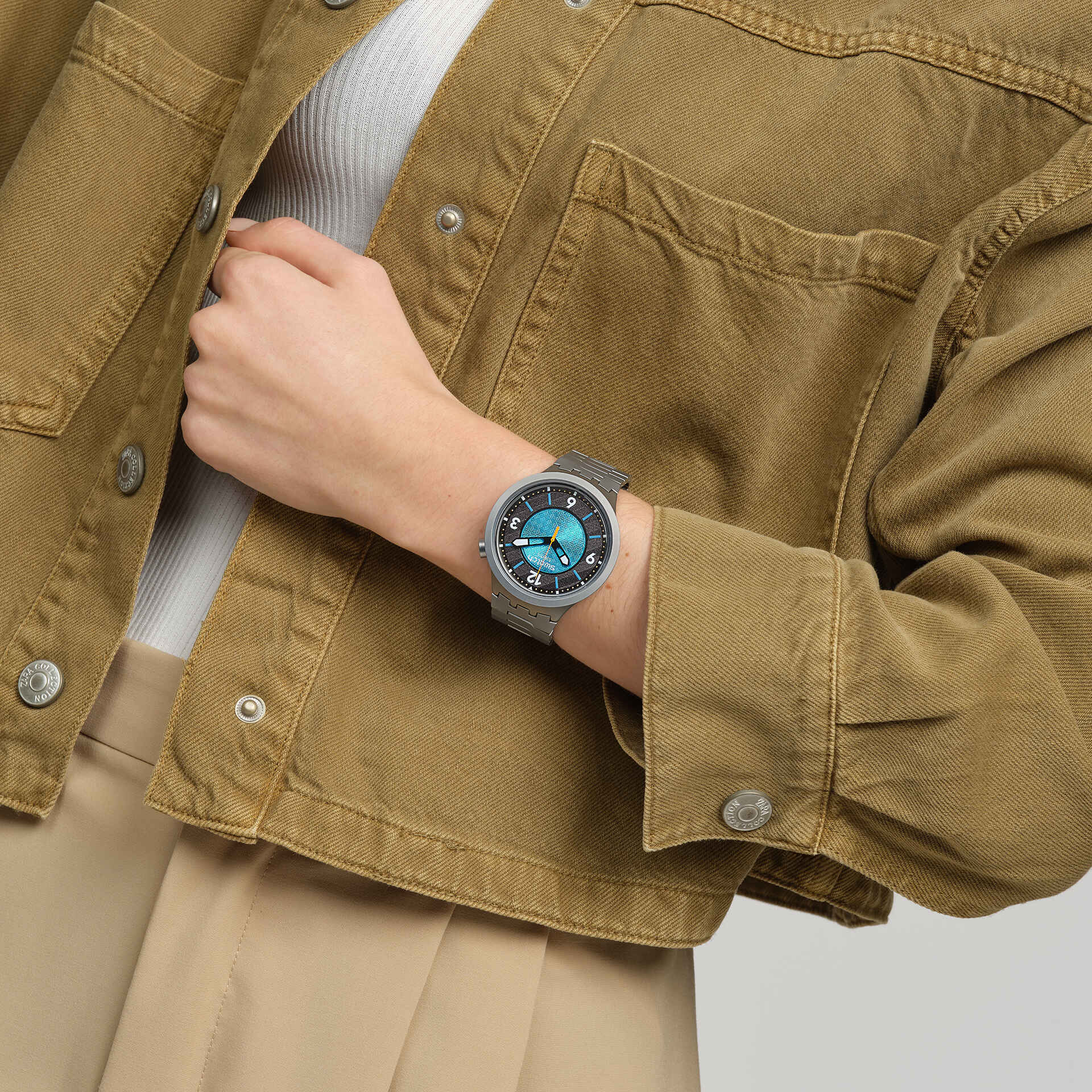Reloj Swatch Frostbloom para hombre SB07S116G