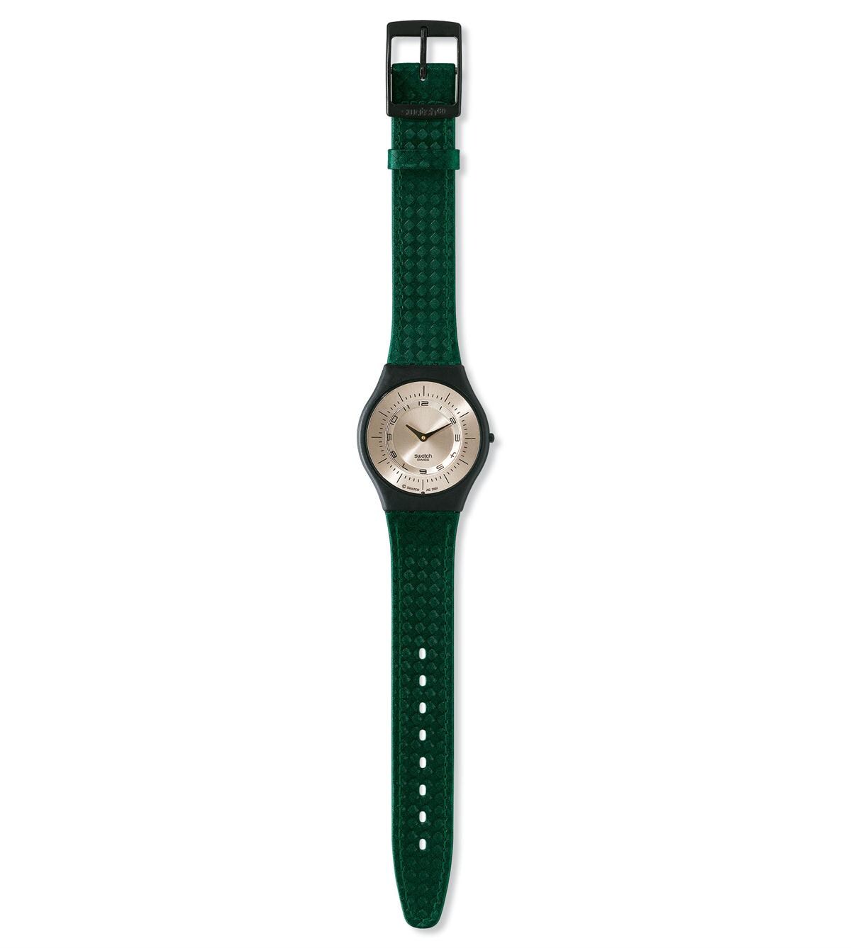 DAMIER SUR PEAU VERT - SFB120CP