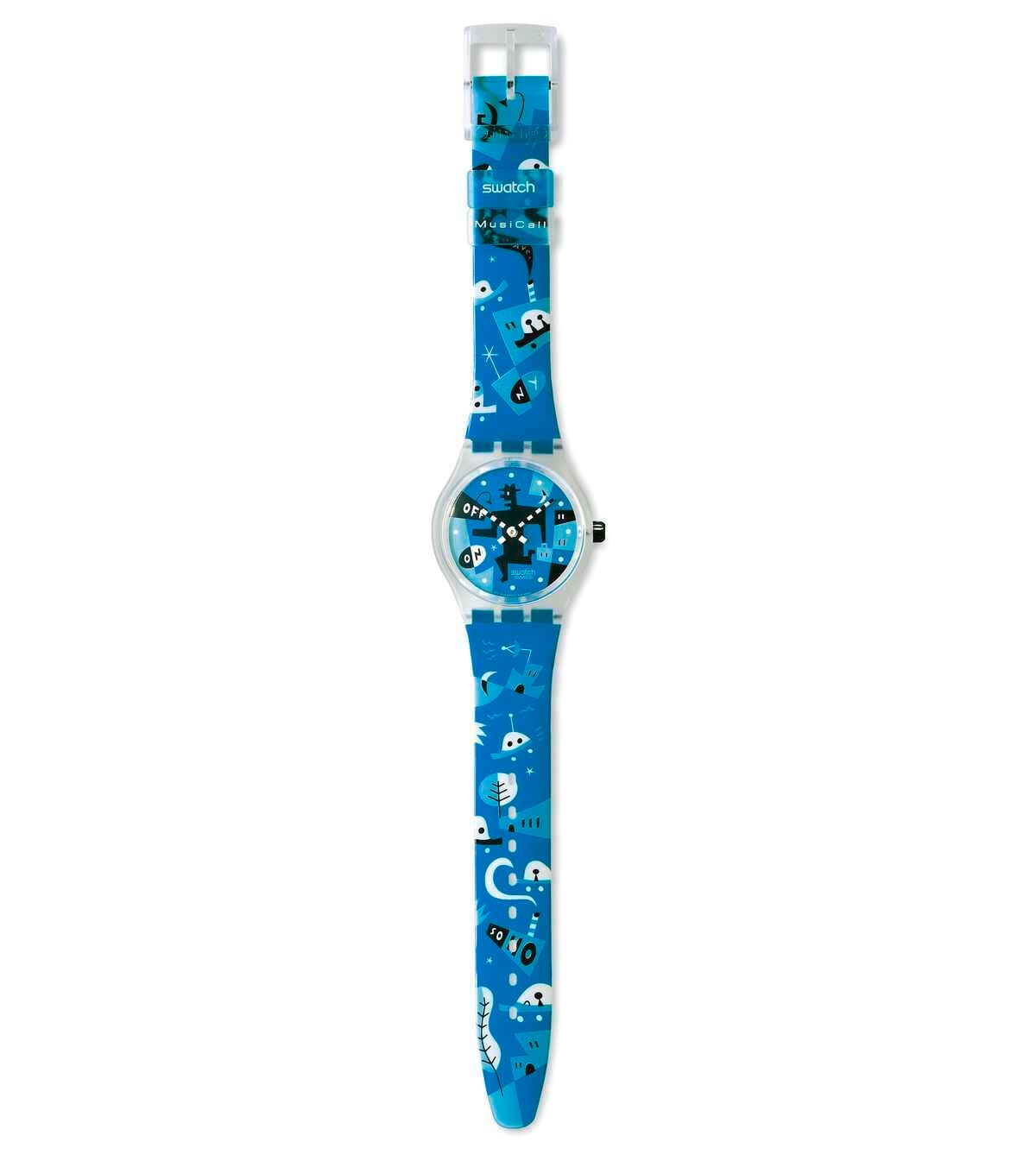 swatch running watch
