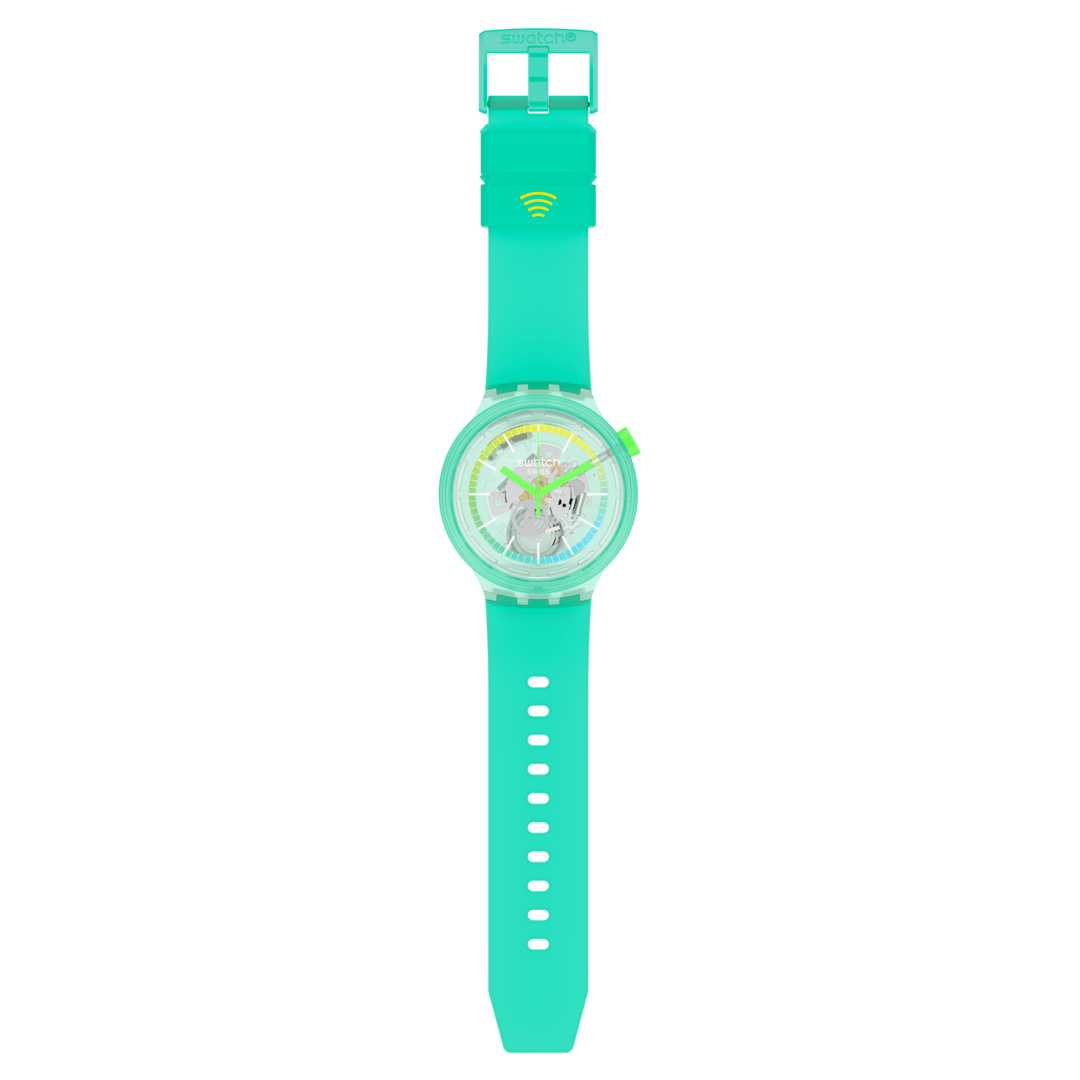 SO27L100-5300 - TURQUOISE PAY! - Swatch® United Kingdom