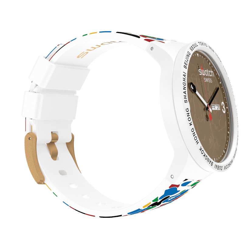 Swatch - Official Store - SWATCH x BAPE TOKYO WHITE MULTI CAMO