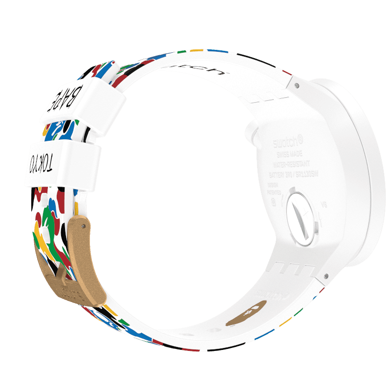 SWATCH x BAPE TOKYO WHITE MULTI CAMO - SO27Z710 | Swatch® Tienda