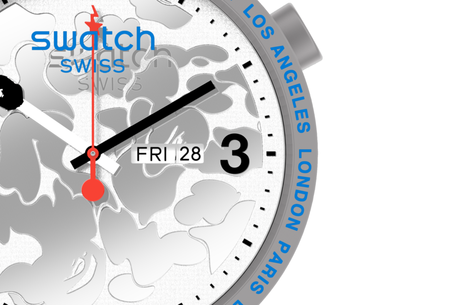 BAPE SILVER SET - SO27Z712S - Swatch® Official Store