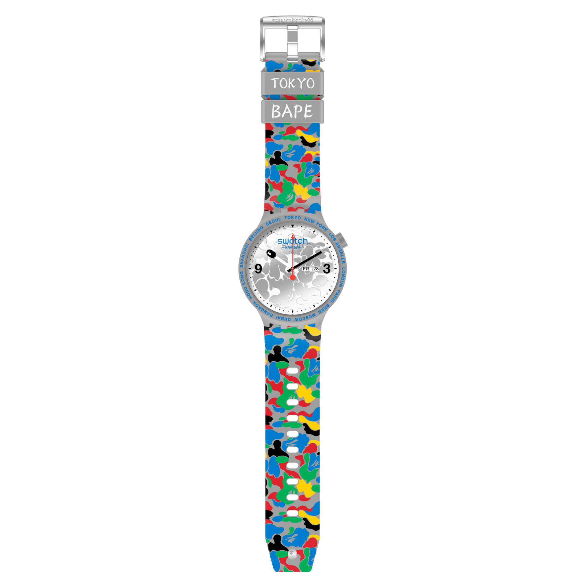BAPE SILVER SET - SO27Z712S - Swatch® Official Store