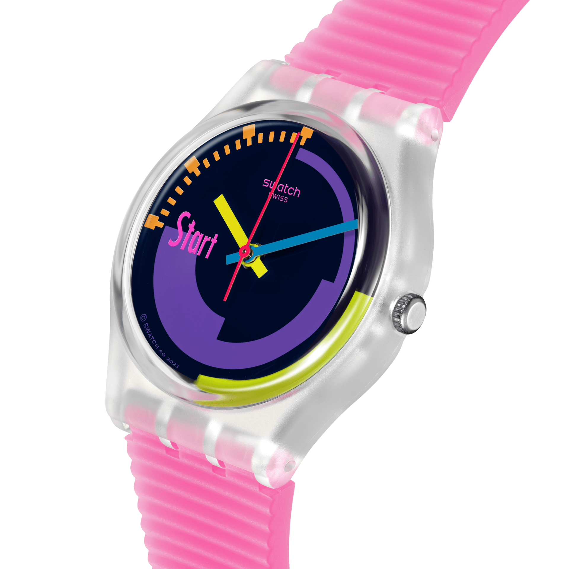 "SWATCH NEON PINK PODIUM PAY!" Gallery Image #2