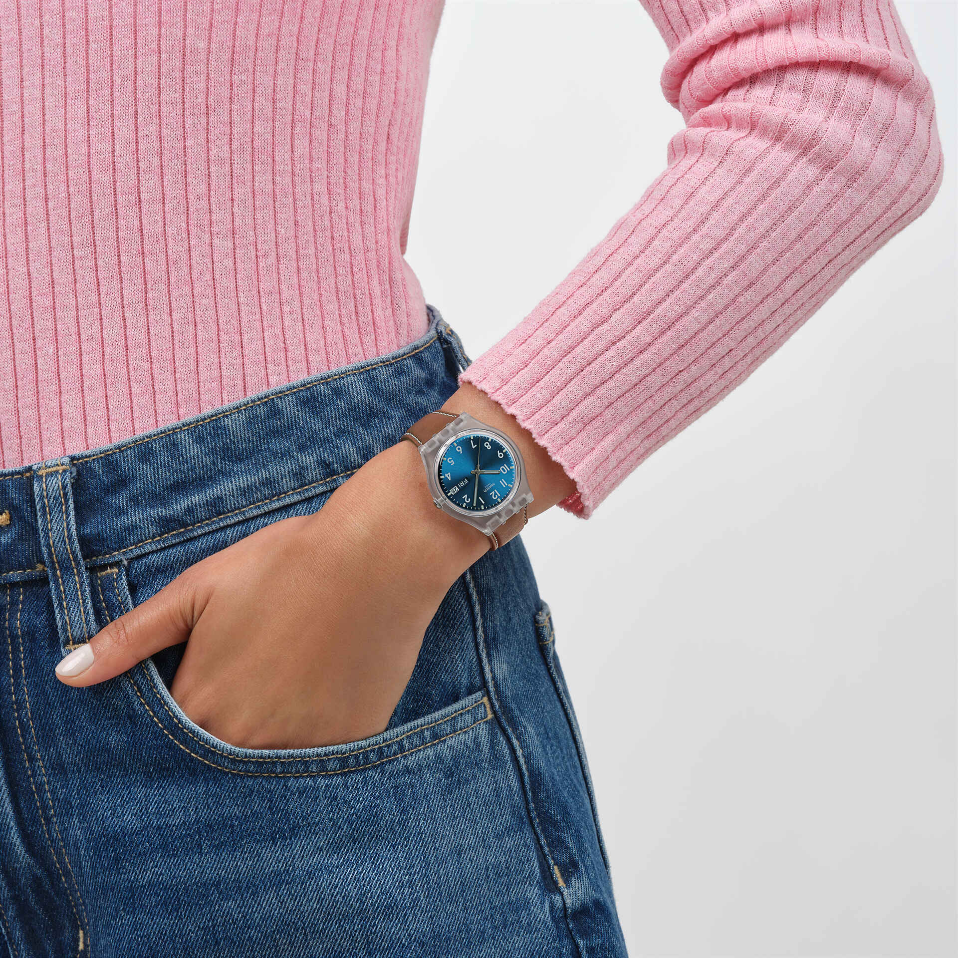 AROUND THE LAGOON - SO28K704 | Day-and-date watches | Swatch® Canada