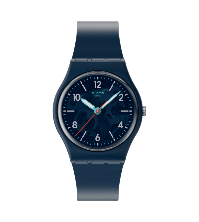 Reloj swatch swiss azul sale