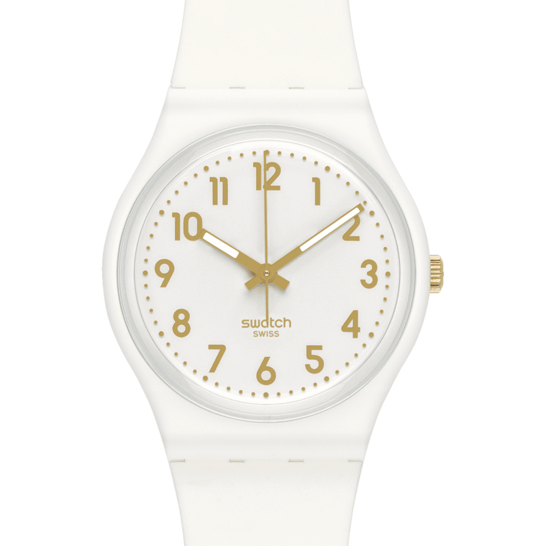 Swatch White Bishop Watch | EMPIRE