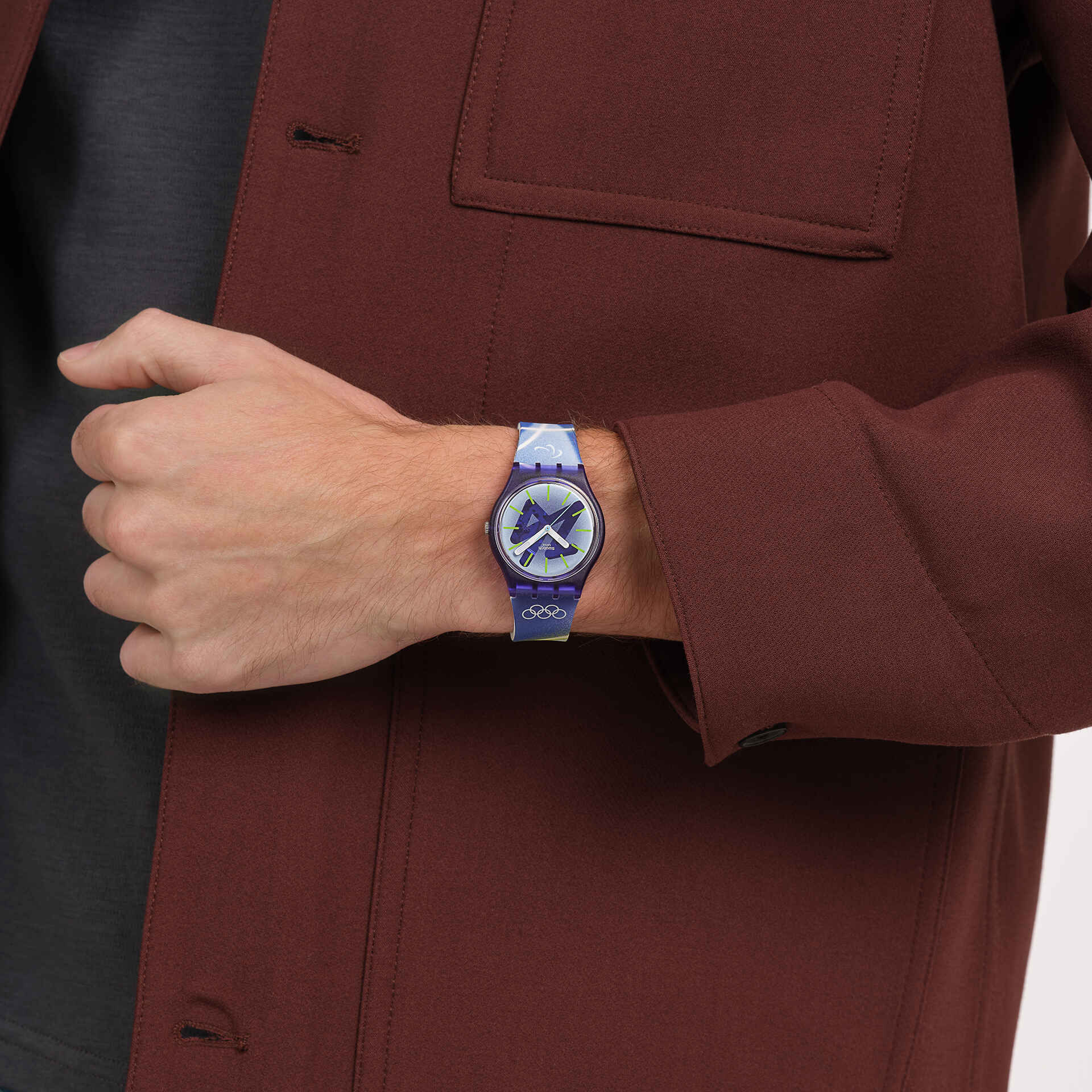 ☆新品未使用☆Superfly 5th Anniversary腕時計 CHASING PEAKS - SO28Z135 | Swatch® 日本