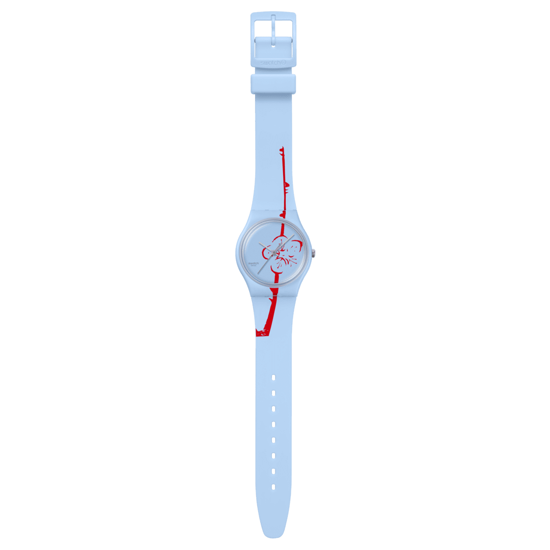 FLOWERING PLUM - SO28Z136 | Sanat saatleri | Swatch® Türkiye