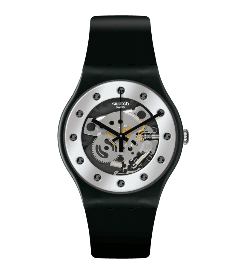 Swatch 2025 silver watch