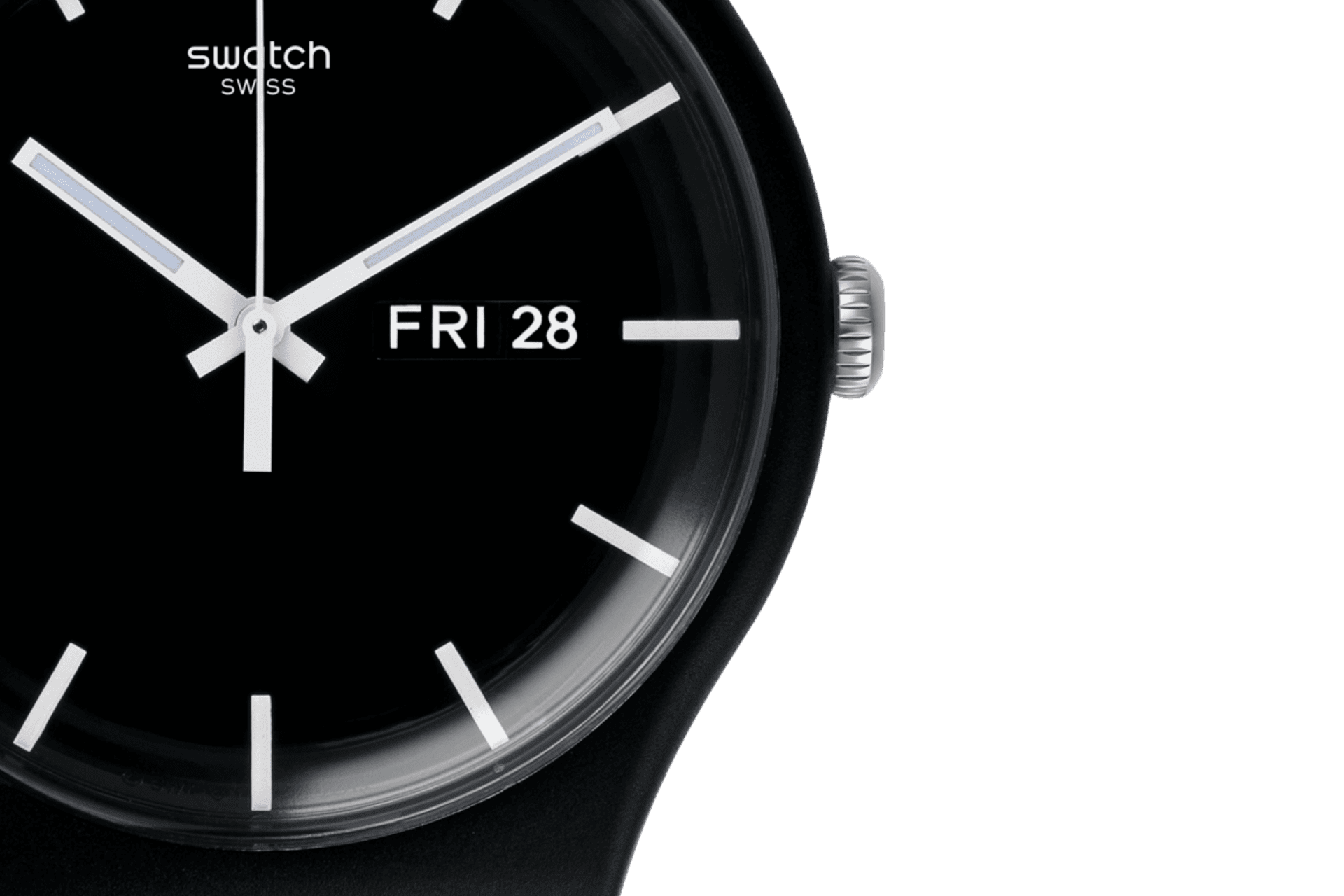 Swatch shop black watch