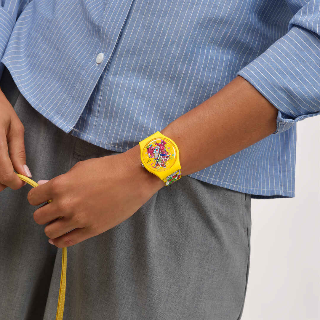 BLOW AWAY - SO29Z157 | ウォッチ (腕時計) : アート | Swatch® 日本