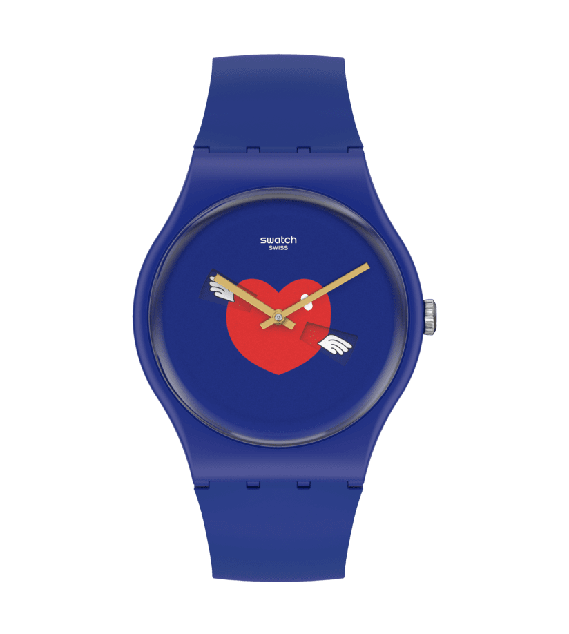 "HEART IN BLUE BY SWATCH" Image #0