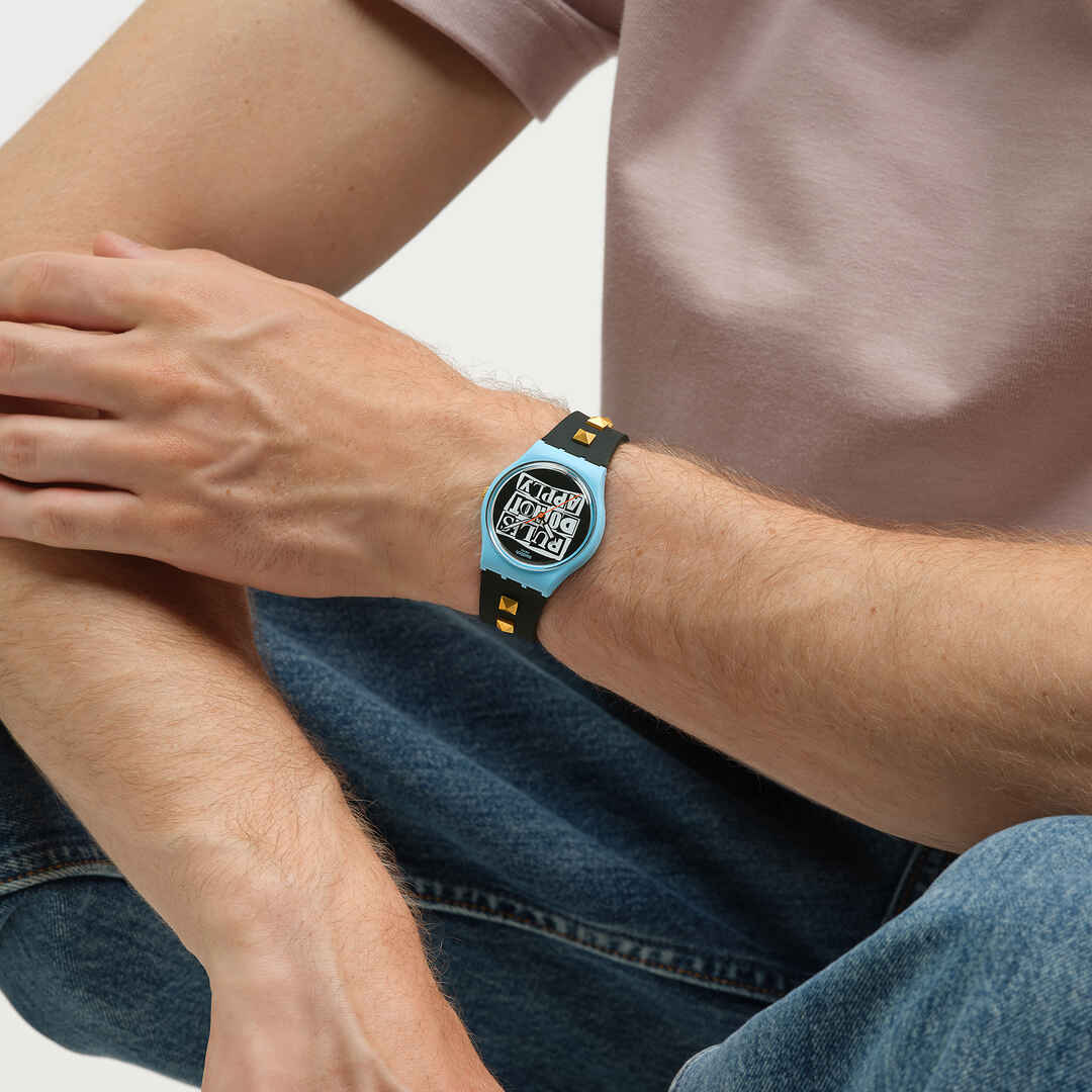 BROKEN RULES - SO31L101 | Black watches | Swatch® United States