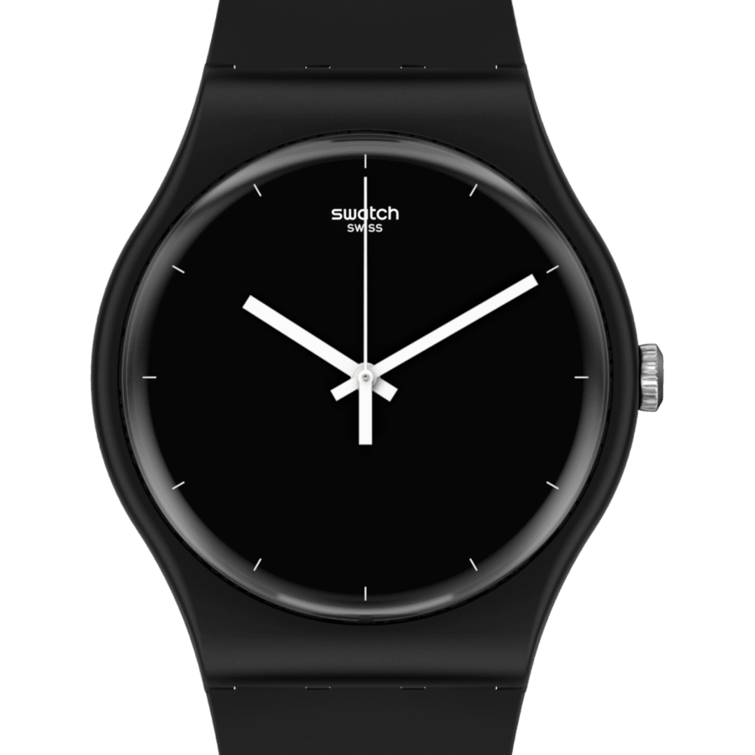 Swatch shop swiss black