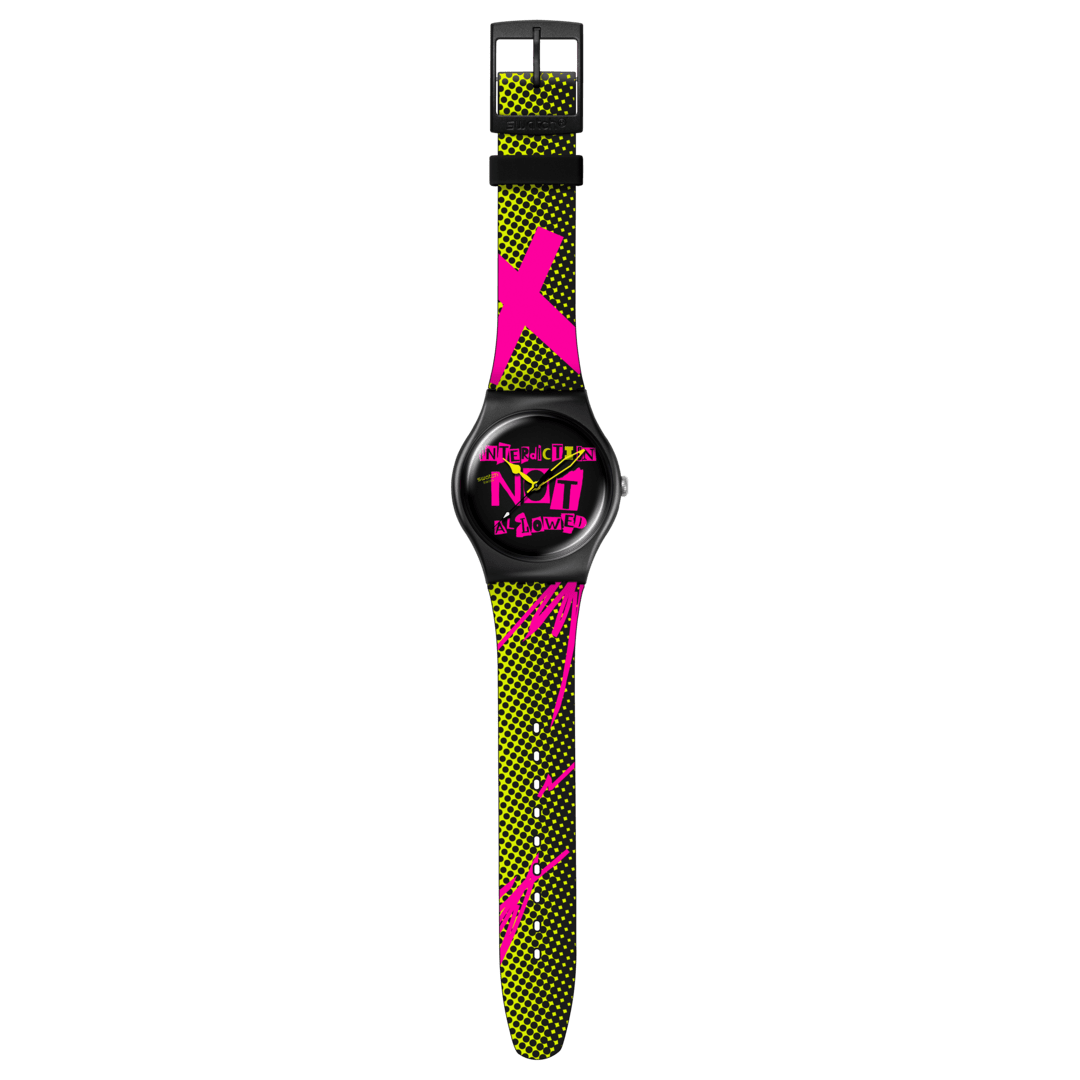 montre swatch trotteuse montre saute