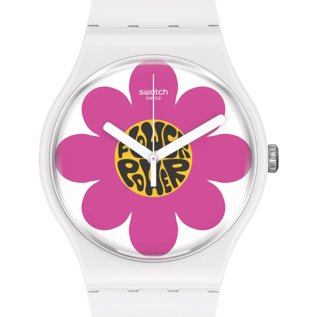 Reloj Hombre Swatch CAMOFLOWER COTTON (Ø 47 mm) 