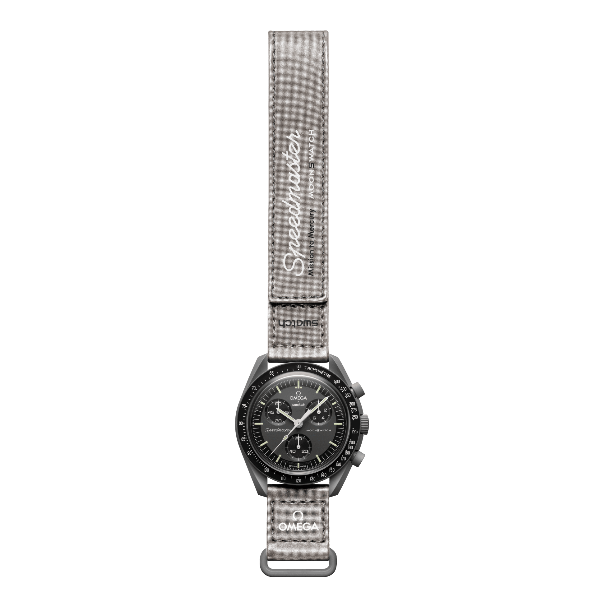Omega✖️Swatch Mission to Mercury ラバーベルト Straps for MISSION TO MERCURY—Bioceramic MoonSwatch Collection