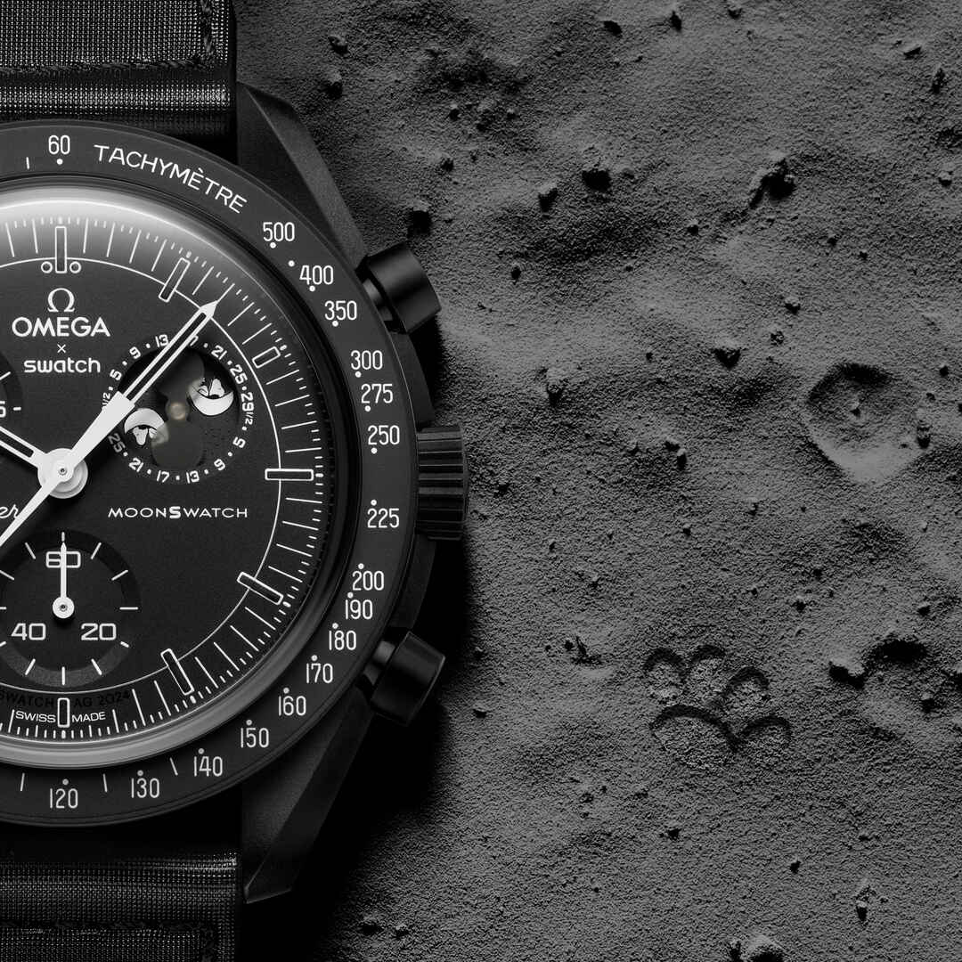 MISSION TO THE MOONPHASE - NEW MOON - SO33B700 | Swatch® Australia