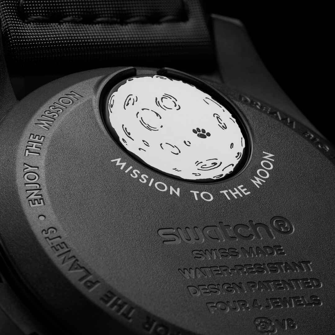 MISSION TO THE MOONPHASE - NEW MOON - SO33B700 | Bioceramic