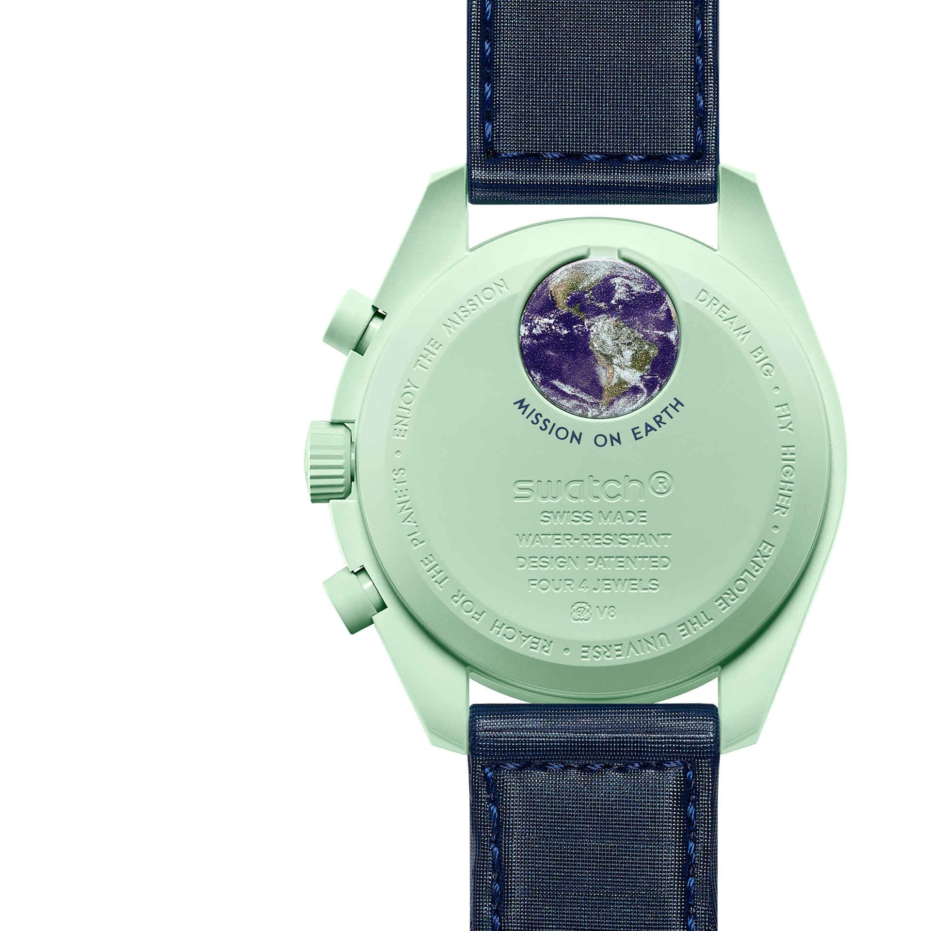 ムーブメントクォーツ電池式新品・未使用　OMEGA SWATCH Mission on Earth