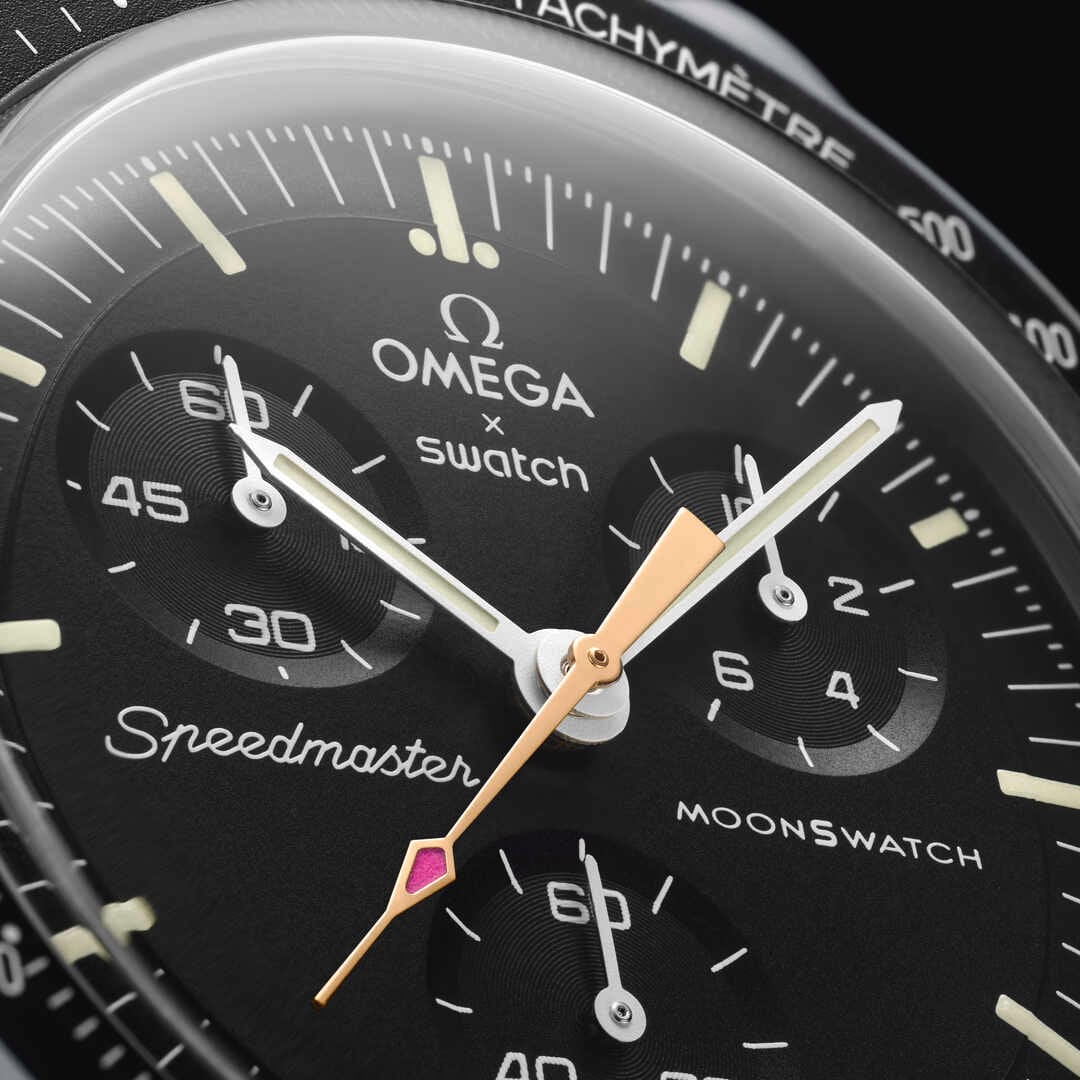 rw-1799)Swatch×Omega Mission To The Moon-