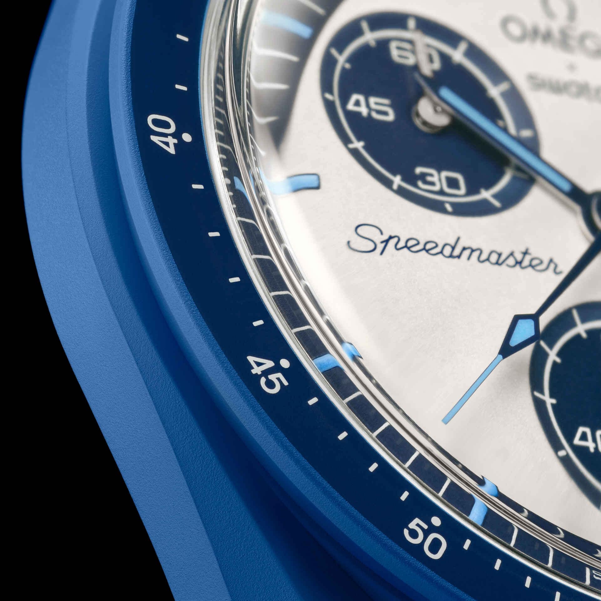 MISSION TO THE SUPER BLUE MOONPHASE - SO33N700 | Bioceramic