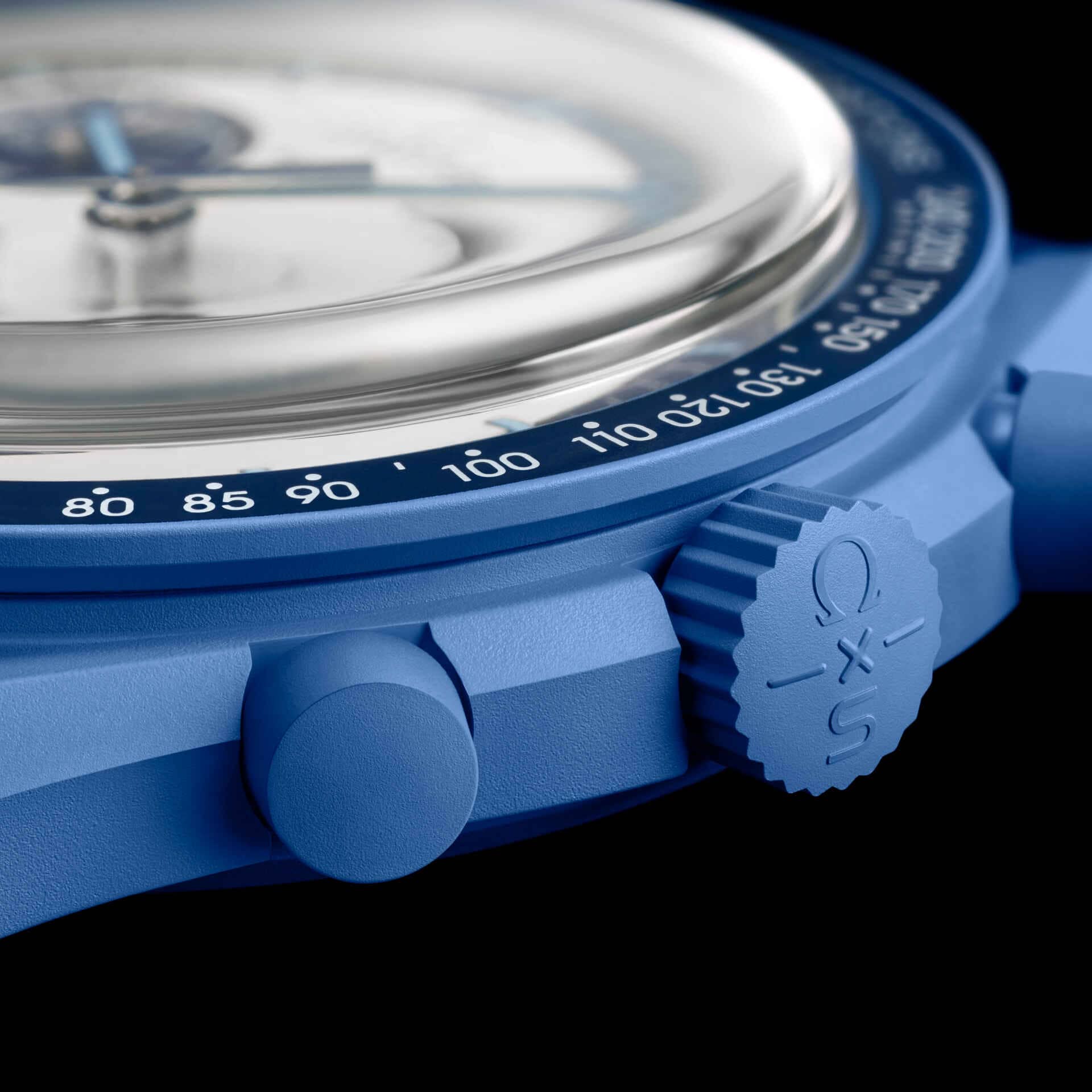 MISSION TO THE SUPER BLUE MOONPHASE - SO33N700 | Bioceramic