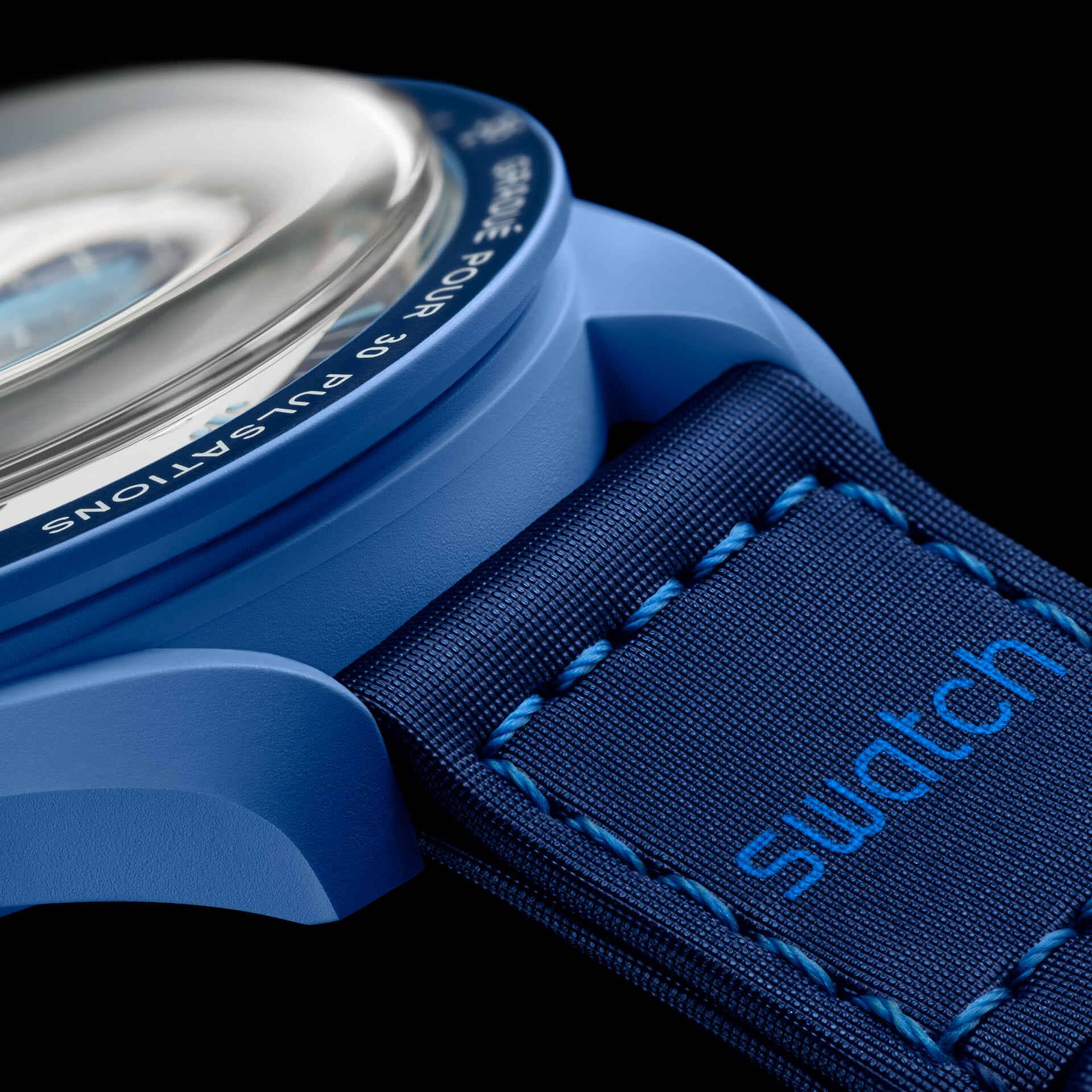 MISSION TO THE SUPER BLUE MOONPHASE - SO33N700 | Bioceramic